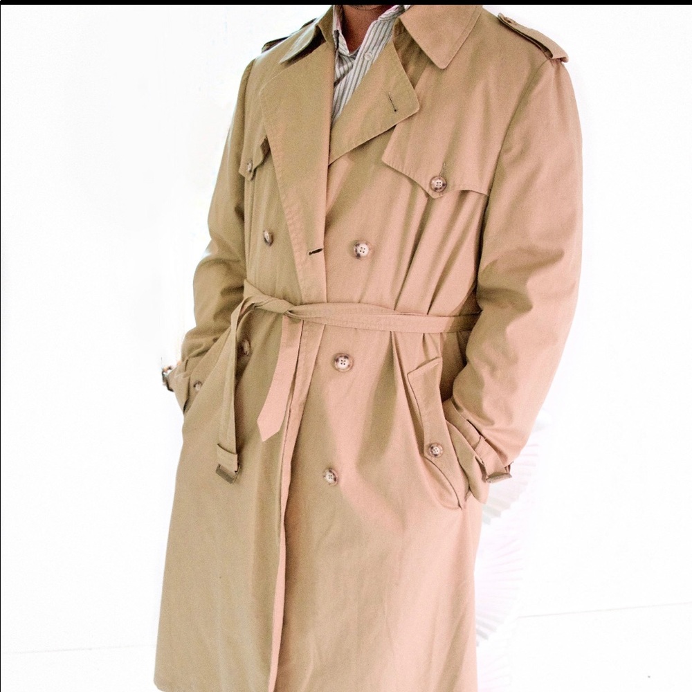 Vintage authentic Christian Dior oversized trench coat  for both men/women